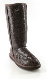 LN Ugg Australia Snake Brown Tall Boots